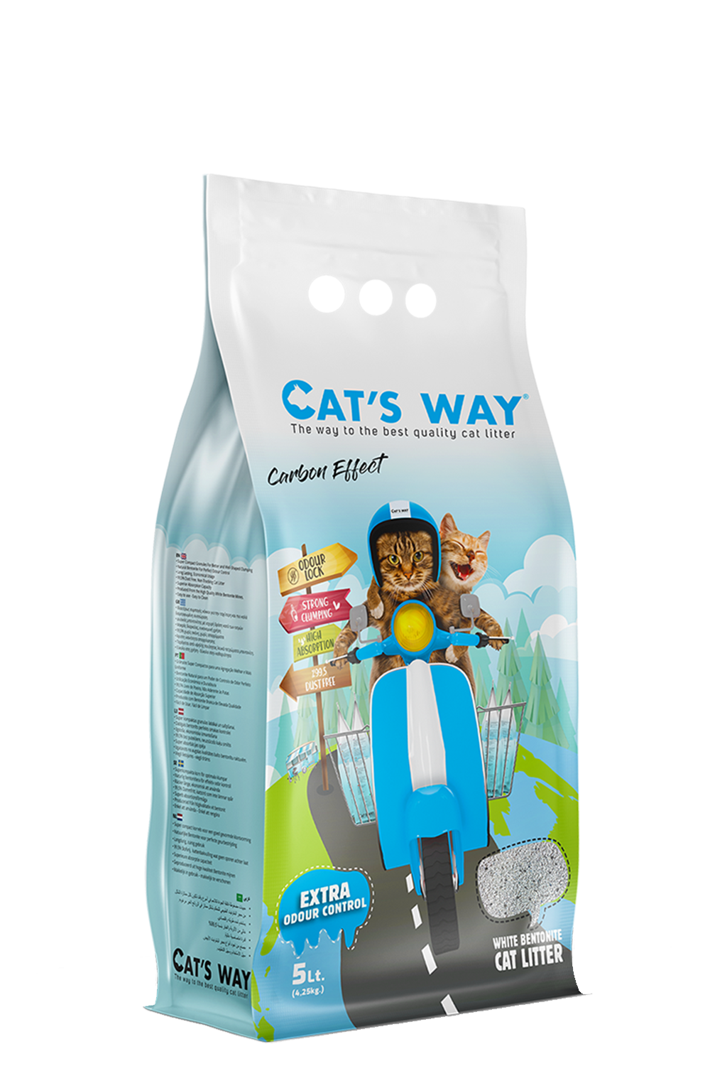 Cat's Way Carbon Effect